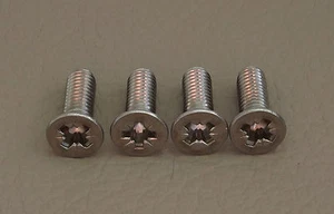 Honda CBR1000F Front Brake & Clutch Reservoir Lid Cap Screws Stainless - Picture 1 of 1