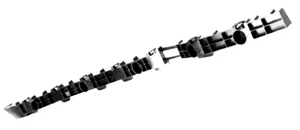 For Tesla Model X Rear Right Bumper Bracket 1034832-00-D (2015-2021) - Picture 1 of 1
