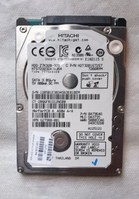 HP 320GB 7.2K 2.5" SATA HDD Hard Drive 627988-001 641672-001 - Image 1 of 3
