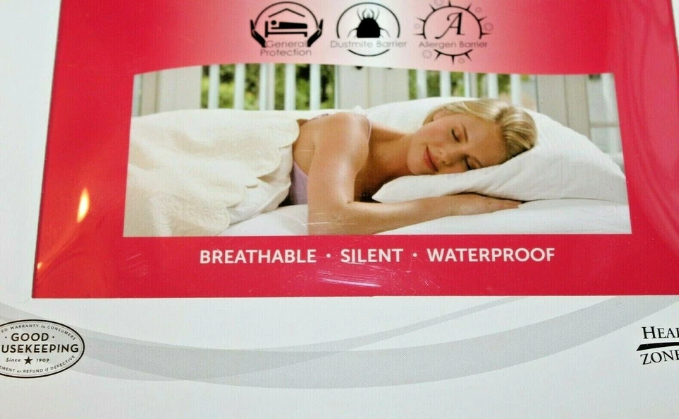 Protect-a-Bed классическая гладкая водонепроницаемая защита для матраса - ПОЛНАЯ  - Изображение 1 из 1