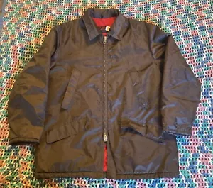 Vintage Wear-Guard Full Zip Lined Brown Soft Shell Jacket Sz L Made In USA - Picture 1 of 22
