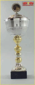 Pokal in Silber/Gold 54cm inkl. Gravur und Emblem E460/1 - Bild 1 von 7