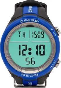 Cressi Sub Computer Subacqueo Neon Black Blu - Imagen 1 de 1