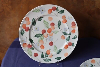 Villeroy & Boch Amigo Speiseteller flache Teller  Kirschen 24,5 cm - Bild 1 von 4