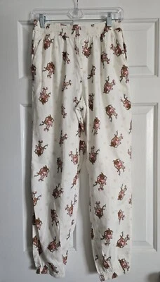 Pantalón Pijama Jogger Franela Fuera de Servicio Aerie Cindy Lou Who Talla PEQUEÑO  Foto 1 de 4