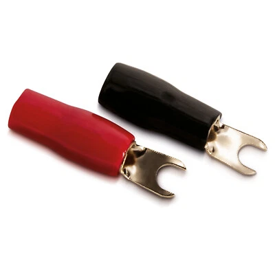 Sinuslive KSI Gabelkabelschuhe 2,5mm² 4mm² 6mm² 10mm² 16mm² 25mm² vergoldet