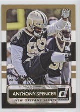 2015 Panini Donruss Stat Line Season /22 Anthony Spencer #155