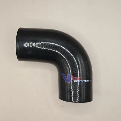 Manguera de silicona Viper Performance 90 grados 2 pulgadas - negra - *USADA* Foto 1 de 2
