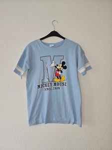 DISNEY Damen Mickey Mouse T-Shirt Gr. M blau - Bild 1 von 3