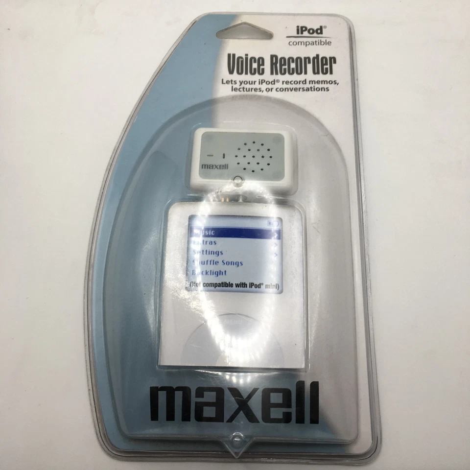 Maxell P-7 Voice Recorder for iPod