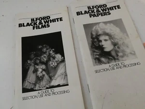 Ilford Black and white paper and film - guide - selection use & processing - Picture 1 of 4