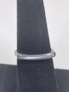 Vintage Retro Sterling Silver Ring 925 Size 7.25 Women's Jewelry - Picture 1 of 10