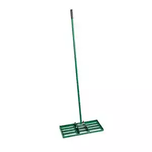 Landzie Lawn Leveling Rake – 24" Steel Handle Yard Leveler, Lawn Level Tool - Picture 1 of 4