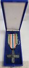 ORIGINAL WW1 1918 -1968  "ordine vittorio veneto"medal with case