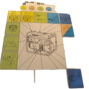 Kubota Benzin Generator A Serie Tabelle - Bild 1 von 6