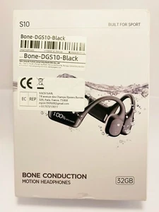 BONE CONDUCTION S10 SPORT HEADPHONES - Picture 1 of 8