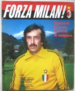 FORZA MILAN N. 3 -3/1980 - RIGAMONTI / DE VECCHI/ N. SVAMPA/ SCOLIOSI/ GREN - E9 - Foto 1 di 1