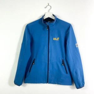 Jack Wolfskin Softshell Jacke Gr.152 Kinder Blau Outdoor - Bild 1 von 6