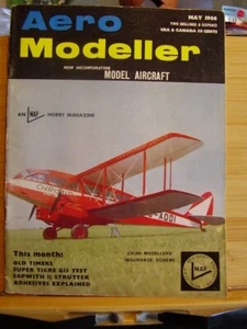 MODEL AIRCRAFT MAG AEROMODELLER MAY 1966 SUPER TIGRE G 15 ENGINE TEST - Bild 1 von 2