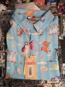 D23 Expo 2024 RSVLTS Disney Exclusive Shirt Practically Perfect Mary Poppins XL - Picture 1 of 1
