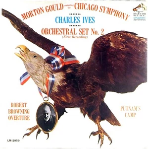 SEALED RCA WHITE DOG 1967 Ives GOULD Orchestral Set #2/Browning Overture LM-2959 - Picture 1 of 2