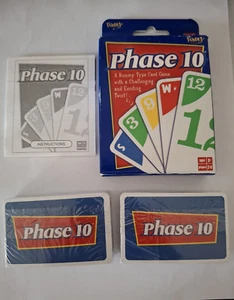Phase 10 Card Game Fundex Games Family Fun Vintage 2004 8220 New Sealed - Picture 1 of 6