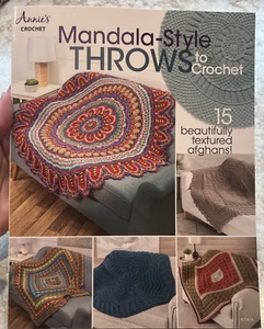 Mandala-Style Throws to Crochet (Annie's Crochet) - Free Shipping - Picture 1 of 10