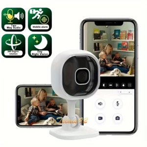 2MP FHD WiFi IP Camera Home Security Camera Baby Monitor PTZ 2-Way Talk Cam - Picture 1 of 21