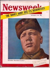 NEWSWEEK magazine-sept 4,1950-RED SOLDIER:WHAT MAKES IVAN RUN?