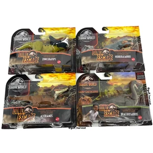 Complete Set (4) Jurassic World Dino Escape Figure Wild Packs - NEW/SEALED - Picture 1 of 9