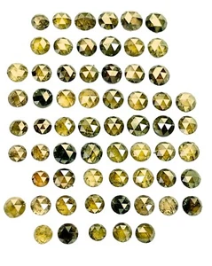 Natural Loose Diamond Round Rose Cut Real Diamonds,1 caret lot 10 Piece - Picture 1 of 1