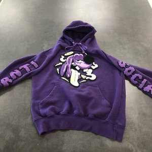 RAW Own The Now Hoodie Mens "RAWYALTY" Spellout Colorful Patches Embroidered Med - Picture 1 of 10