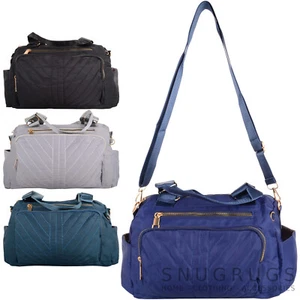 Damen Polyester Handtasche Schultertasche mit abnehmbarem Riemen und Münzbörse - Bild 1 von 21