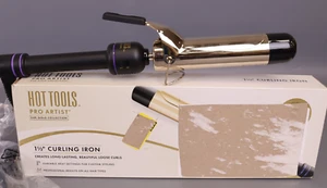 Hot Tools Pro Artist 24K Gold Curling Iron | Long Lasting, Defined (1-1/2 in) - Picture 1 of 5