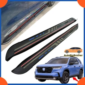 Fits for Honda pilot 2023 2024 2Pcs Running Boards Side Steps Pedals Nerf Bar - Picture 1 of 16