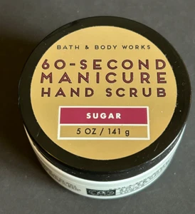 Bath & Body Works Sugar 60 secondi manicure scrub 5 once / 141 g nuovo ritirato - Foto 1 di 5
