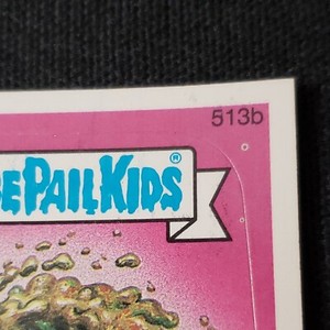ROUND ROBYNS 513b Garbage Pail Kids 1988 Original Series 13 Error GPK Sticker 