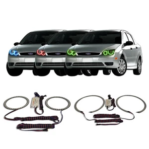 Kit de halo de faros RGB multicolor CHS para Ford Focus 05-07 - Imagen 1 de 5