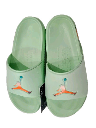 JORDAN Sandali Nike EYBL Calm Slides verde come nuovi famiglia PE NUOVI uomo taglia 14 FQ7961 300