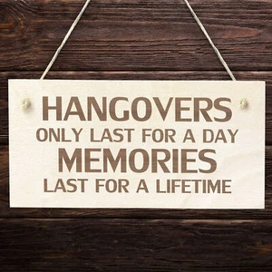Funny Home Bar Sign Hanging Sign Wall Door Sign Man Cave Sign Alcohol Beer Gift - Picture 1 of 3