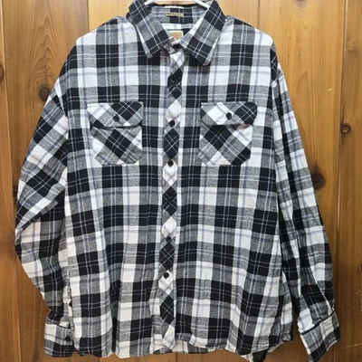 JACK The Vintage Fit Plaid Flannel Pocket Shirt Men's 2XL Button Down  - Image 1 of 4