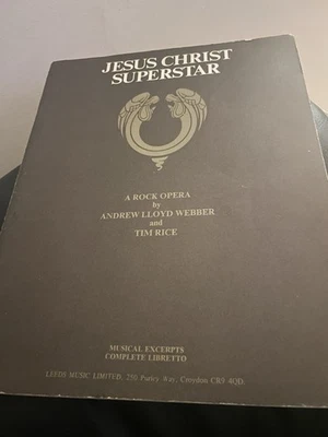 Vintage Jesus Christ Superstar sheet music by A Lloyd Webber & Tim Rice - Image 1 of 4