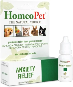 HomeoPet Medicina Sollievo Ansia per Animali Domestici, Naturale 15ml - Foto 1 di 7