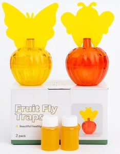 Trampa para moscas de la fruta trampa para moscas de la fruta medios para combatir moscas de la fruta - Imagen 1 de 3