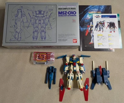 Boneco Mobile Suit ZZ Gundam MSZ-010 Perfect Variável HCM 24 - Algumas peças quebradas - Imagem 1 de 4