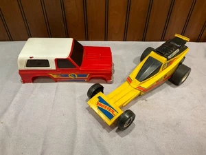 Mattel Power Shifters 1976 Vintage Red Blazer to Yellow Dragster Quick Change - Picture 1 of 10