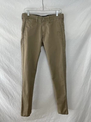 Edwin 85 Pants Mens 30x30 Selvedge Tan Chinos Skinny - Image 1 of 4