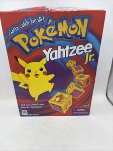 VINTAGE 1998 Pokemon Yahtzee Jr Game by Milton Bradley MISSING 1 BlLUE CHARMANDE - Picture 1 of 18