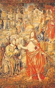 Postcard CA: Tapestry, Grace Cathedral, San Francisco, California - Picture 1 of 2