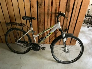 Kinderfahrrad RIXE OUTBACK, weiß-grün-schwarz, gebraucht, Gepäckträger inklusive - Bild 1 von 1